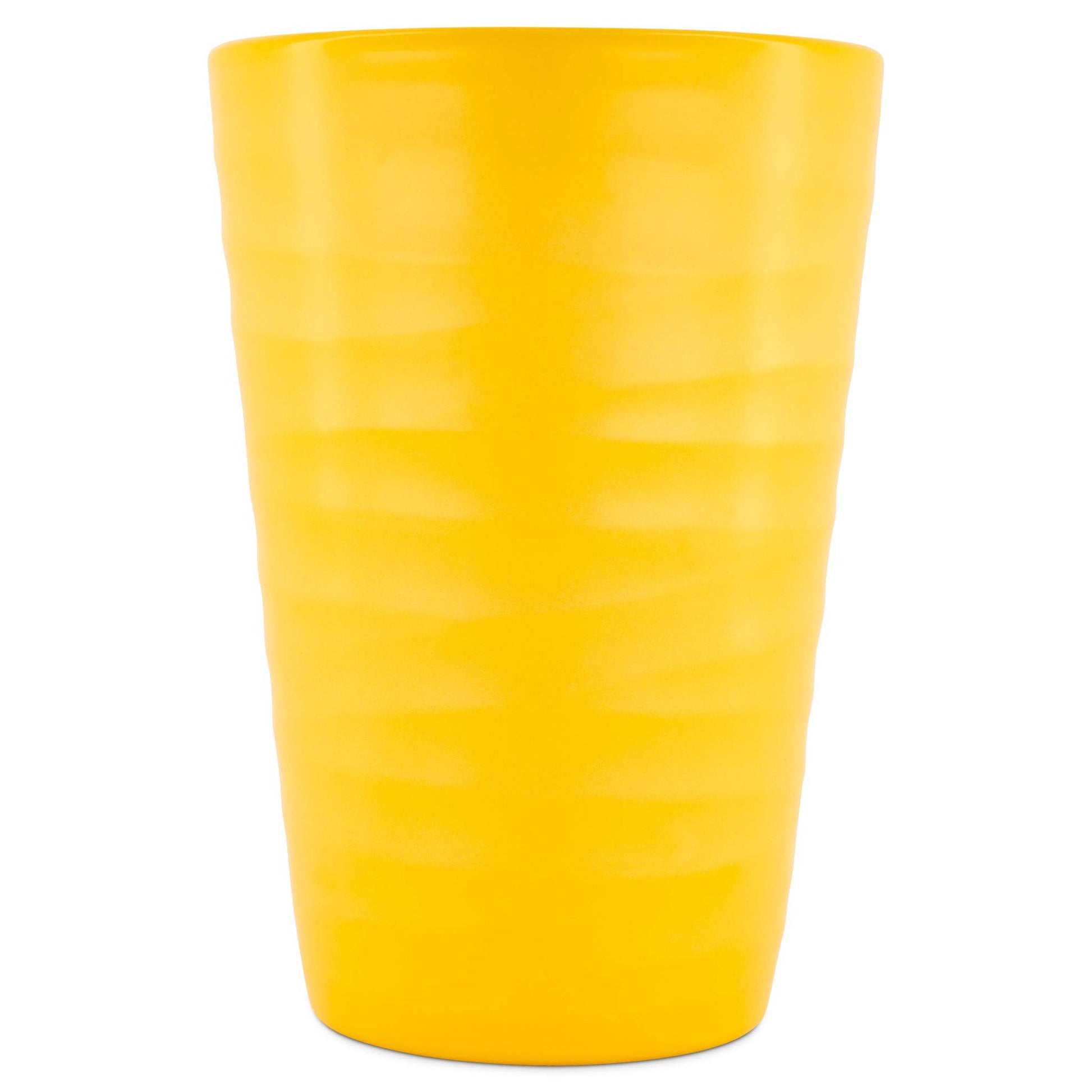 Yellow Rhone Plant Pot - 25cm Plant Pots Clearance