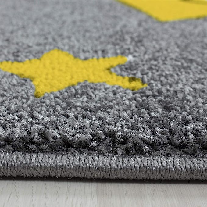 Yellow Stars Rug - Kids Rugs Rug Masters