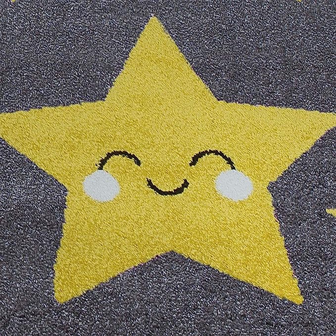 Yellow Stars Rug - Kids Rugs Rug Masters