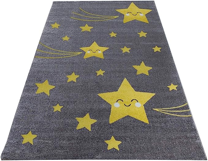 Yellow Stars Rug - Kids - Bargainia.com - 