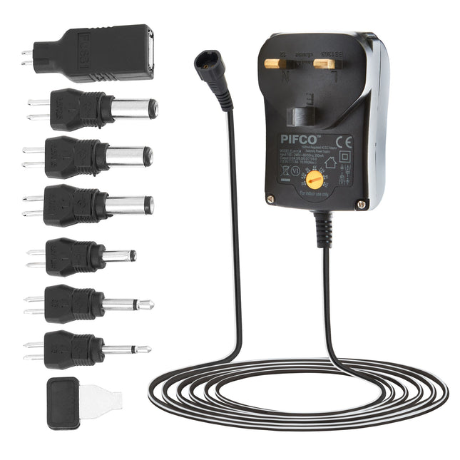 ACDC power supply multi adapter with 7 changeable heads